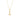 14k Yellow Gold Cable Chain with Anchor Pendant RCJ