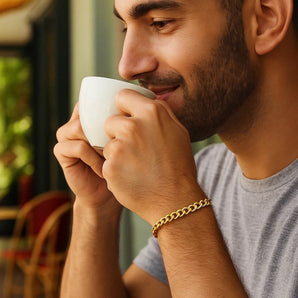 14k Yellow Gold Lite Curb Bracelet (6.20 mm) RCJ