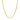 14k Yellow Gold Semi Solid Box Chain (2.5 mm) RCJ
