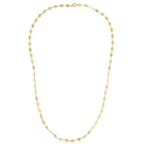 14k Yellow Gold Necklace with Polished Circles RCJ