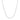 14k White Gold Round Cable Link Chain (1.50 mm) RCJ