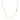 14K Yellow Gold Fine Paperclip Chain (1.50 mm) RCJ
