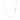 14k Yellow Gold 17 inch Necklace with Round Amethyst RCJ