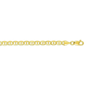 10k Yellow Gold Mariner Link Bracelet (4.50 mm) RCJ