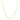 18k Yellow Gold Round Cable Link Chain (1.50 mm) RCJ