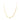 14k Yellow Gold Beaded U Link Chain Necklace RCJ