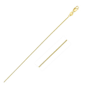 14k Yellow Gold Classic Box Chain (0.45 mm) RCJ