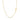 14k Yellow Gold Chain Necklace with a Shiny Flat Bar RCJ