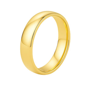 14k Yellow Gold Comfort Fit Wedding Band(5.00 mm) RCJ