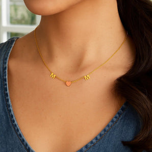 14k Yellow and Rose Gold Mom Necklace RCJ