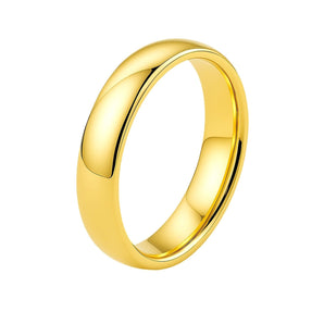 14k Yellow Gold Comfort Fit Wedding Band(4.00 mm) RCJ