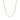 14k Yellow Gold Light Rope Chain (2.5 mm) RCJ