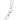 14K White Gold Wide Paperclip Chain (6.10 mm) RCJ