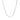 14k White Gold Foxtail Chain (1.00 mm) RCJ