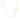 14k Yellow Gold Chain Necklace with Sliding Puffed Heart Charm RCJ