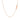 14k Rose Gold Diamond Cut Cable Link Chain (1.10 mm) RCJ