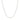 14k White Gold Round Cable Link Chain (1.50 mm) RCJ