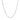 Double Extendable Cable Chain in 14k White Gold (1.80 mm) RCJ