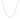 14k White Gold Singapore Chain (1.30 mm) RCJ