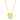 14k Yellow Gold High Polish Circle Disc Paperclip Link Necklace RCJ