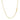 Double Extendable Cable Chain in 14k Yellow Gold (1.80 mm) RCJ