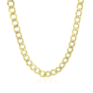 10k Yellow Gold Curb Chain (5.30 mm) RCJ