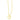14k Yellow Gold High Polish The Invisible Paperclip Clasp Necklace RCJ