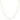 14k Yellow Gold Thin Motif Round Omega Necklace RCJ