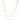 14k Yellow Gold Three Strand Herringbone Chain Necklace RCJ