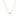 14k Yellow Gold Chain Necklace with Polished Knot RCJ
