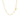 14k Yellow Gold Chain Necklace with Polished Knot RCJ