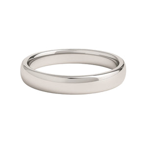 14k White Gold Comfort Fit Wedding Band(4.00 mm) RCJ