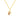 14k Yellow Gold Childrens Necklace with Enameled Unicorn Pendant RCJ