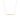 14k Yellow Gold Thin Textured Bar Necklace RCJ