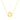 14K Yellow Gold Sunburst Necklace RCJ