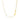 14k Yellow Gold Necklace with Polished Curved Bar Pendant RCJ
