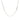 14k White Gold Adjustable Cable Chain (1.50 mm) RCJ