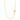 14k Yellow Gold Plain Cross Motif Necklace RCJ