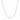14k White Gold Wire Paperclip Chain (2.7 mm) RCJ