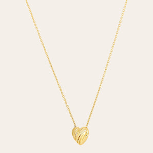 Scribbles Heart Necklace