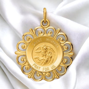 Saint Michael Medal Charm