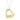 Personalized Mother's Heart Necklace in 14K Gold with Adjustable Box Chain