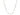 14K White Gold Paperclip Chain (2.5mm)