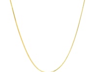 14k Yellow Gold Round Snake Chain 0.9mm