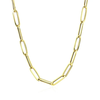 Bold Paperclip Chain - 4.2 mm roteirojewelry