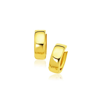 Snuggable Hoop Earrings - 2.2 gr roteirojewelry