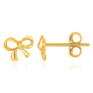 Bow Style Post Earrings